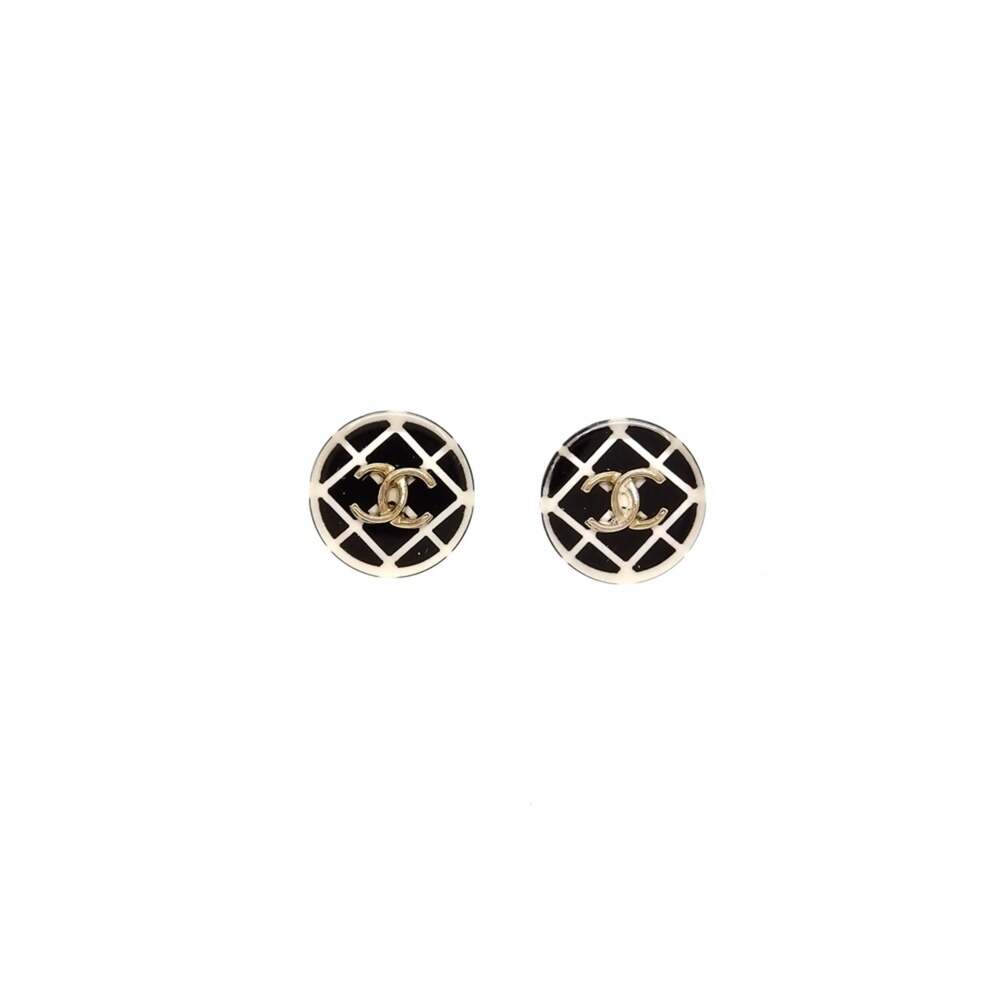 Chanel Cc Logo Earrings Metal #299456C78B
